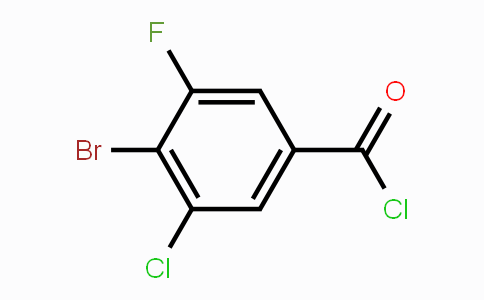 CAS No. 1805582-53-9, 4-Bromo-3-chloro-5-fluorobenzoyl chloride