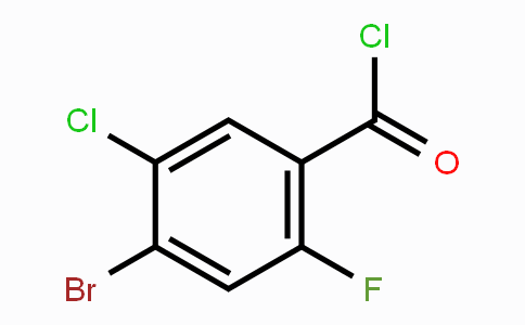 CAS No. 1805575-91-0, 4-Bromo-5-chloro-2-fluorobenzoyl chloride