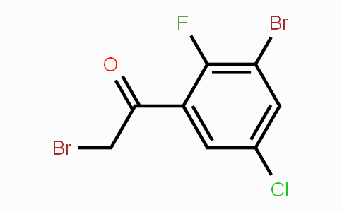 CAS No. 1804382-39-5, 3'-Bromo-5'-chloro-2'-fluorophenacyl bromide
