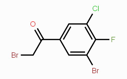 CAS No. 1805576-82-2, 3'-Bromo-5'-chloro-4'-fluorophenacyl bromide