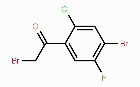 CAS No. 1804382-40-8, 4'-Bromo-2'-chloro-5'-fluorophenacyl bromide