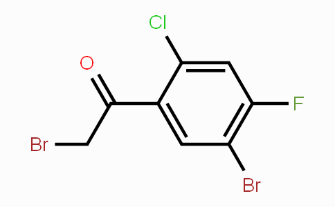 CAS No. 1805576-03-7, 5'-Bromo-2'-chloro-4'-fluorophenacyl bromide