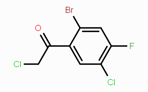 CAS No. 1805576-85-5, 2'-Bromo-5'-chloro-4'-fluorophenacyl chloride