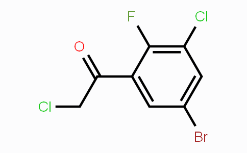 CAS No. 1804382-66-8, 5'-Bromo-3'-chloro-2'-fluorophenacyl chloride