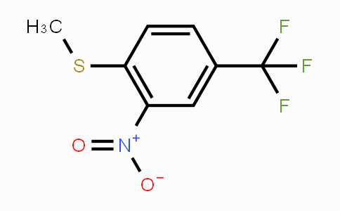 CAS No. 71236-96-9, 1-methylsulfanyl-2-nitro-4-(trifluoromethyl)benzene