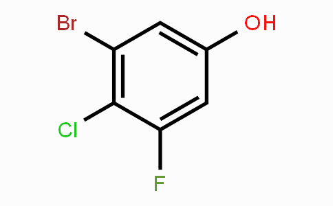 CAS No. 1805015-17-1, 3-Bromo-4-chloro-5-fluorophenol