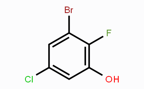 CAS No. 1804897-55-9, 3-Bromo-5-chloro-2-fluorophenol