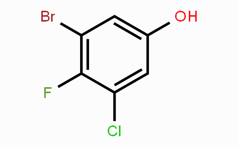 CAS No. 1805518-67-5, 3-Bromo-5-chloro-4-fluorophenol