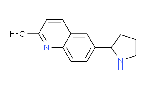 1270345-95-3 | 2-methyl-6-(pyrrolidin-2-yl)quinoline