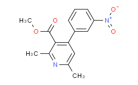 MC107P95 | 102791-25-3 | Methyl 2,6-dimethyl-4-(3-nitrophenyl)-3-pyridinecarboxylate