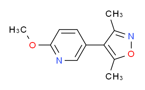 1198416-25-9 | Pyridine, 5-(3,5-dimethyl-4-isoxazolyl)-2-methoxy-