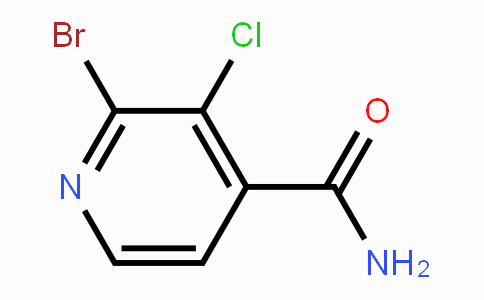 CAS No. 1807123-18-7, 2-Bromo-3-chloroisonicotinamide