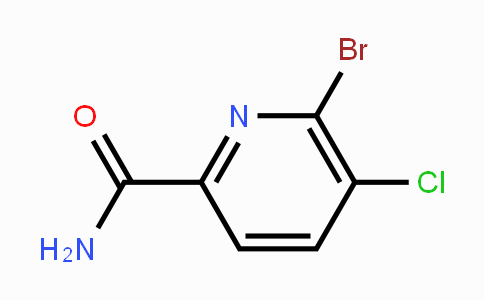 CAS No. 1805577-11-0, 6-Bromo-5-chloropicolinamide