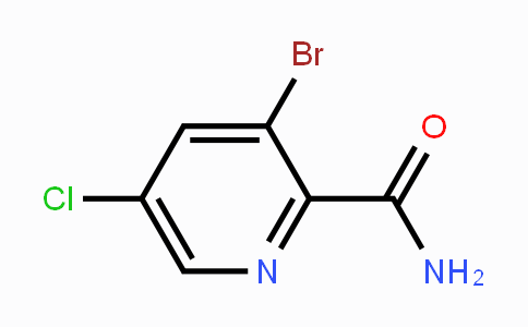 CAS No. 1805410-18-7, 3-Bromo-5-chloropicolinamide