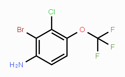 CAS No. 1805410-41-6, 2-Bromo-3-chloro-4-(trifluoromethoxy)aniline