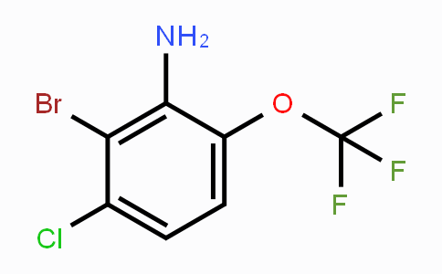 CAS No. 1807028-89-2, 2-Bromo-3-chloro-6-(trifluoromethoxy)aniline