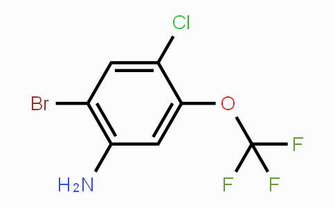 CAS No. 1805213-02-8, 2-Bromo-4-chloro-5-(trifluoromethoxy)aniline