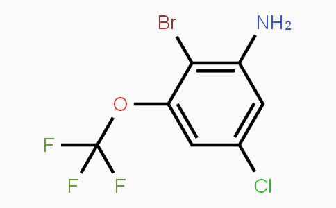 CAS No. 1805138-93-5, 2-Bromo-5-chloro-3-(trifluoromethoxy)aniline