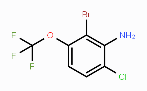 CAS No. 1805185-74-3, 2-Bromo-6-chloro-3-(trifluoromethoxy)aniline