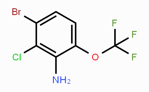 CAS No. 1807072-96-3, 3-Bromo-2-chloro-6-(trifluoromethoxy)aniline