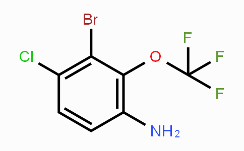 CAS No. 1807114-48-2, 3-Bromo-4-chloro-2-(trifluoromethoxy)aniline