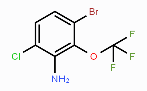 CAS No. 1805139-00-7, 3-Bromo-6-chloro-2-(trifluoromethoxy)aniline