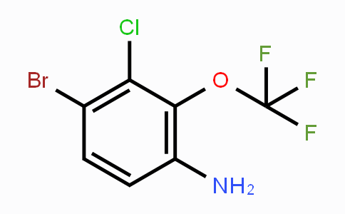 CAS No. 1805410-57-4, 4-Bromo-3-chloro-2-(trifluoromethoxy)aniline
