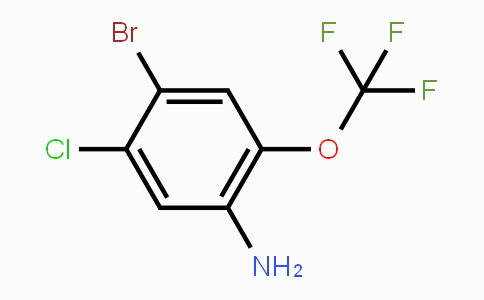 CAS No. 1807073-00-2, 4-Bromo-5-chloro-2-(trifluoromethoxy)aniline