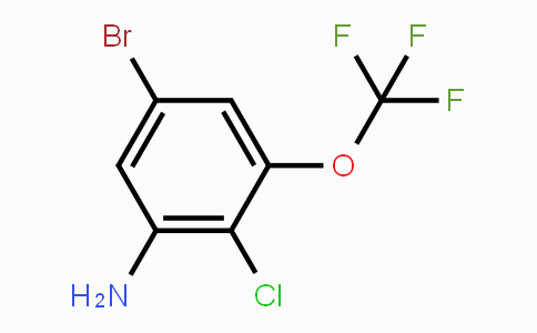 CAS No. 1804906-11-3, 5-Bromo-2-chloro-3-(trifluoromethoxy)aniline