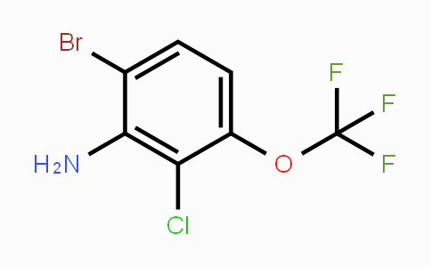 CAS No. 1807221-34-6, 6-Bromo-2-chloro-3-(trifluoromethoxy)aniline