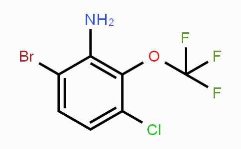 CAS No. 1807014-17-0, 6-Bromo-3-chloro-2-(trifluoromethoxy)aniline