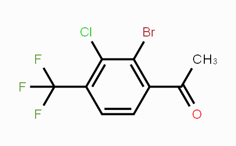 CAS No. 1807073-09-1, 2'-Bromo-3'-chloro-4'-(trifluoromethyl)acetophenone