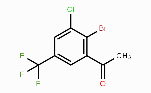 CAS No. 1805139-18-7, 2'-Bromo-3'-chloro-5'-(trifluoromethyl)acetophenone