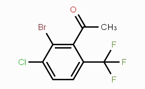CAS No. 1807221-42-6, 2'-Bromo-3'-chloro-6'-(trifluoromethyl)acetophenone