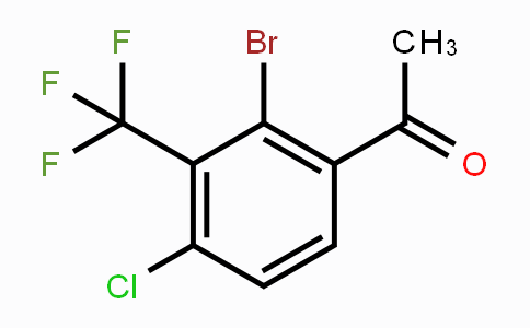 CAS No. 1807014-44-3, 2'-Bromo-4'-chloro-3'-(trifluoromethyl)acetophenone