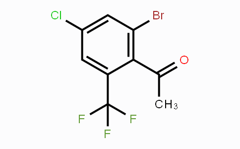 CAS No. 1805410-64-3, 2'-Bromo-4'-chloro-6'-(trifluoromethyl)acetophenone