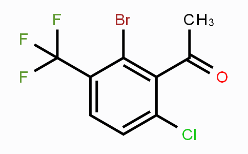 CAS No. 1805018-17-0, 2'-Bromo-6'-chloro-3'-(trifluoromethyl)acetophenone