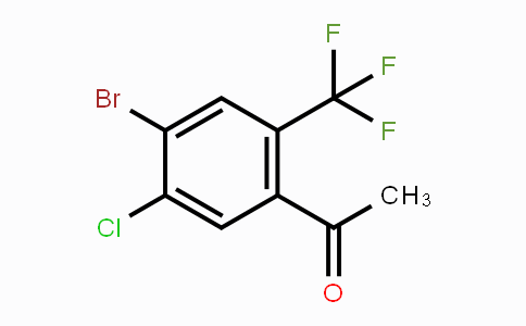 CAS No. 1807114-58-4, 4'-Bromo-5'-chloro-2'-(trifluoromethyl)acetophenone