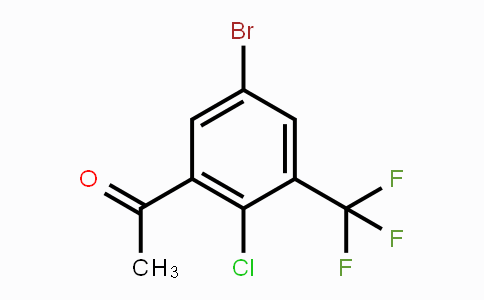 CAS No. 1807042-99-4, 5'-Bromo-2'-chloro-3'-(trifluoromethyl)acetophenone