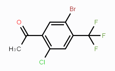 CAS No. 1805591-44-9, 5'-Bromo-2'-chloro-4'-(trifluoromethyl)acetophenone