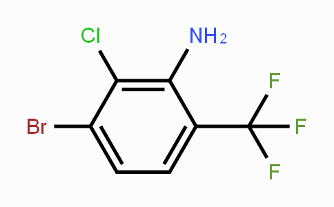 CAS No. 1804384-58-4, 3-Bromo-2-chloro-6-(trifluoromethyl)aniline