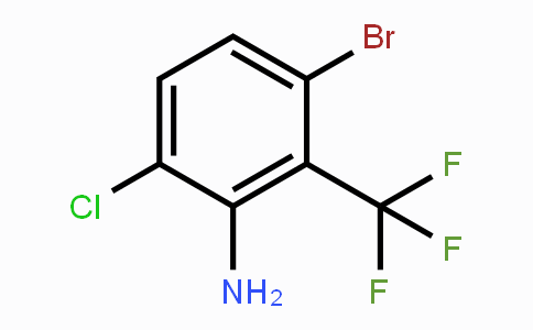 CAS No. 1805585-25-4, 3-Bromo-6-chloro-2-(trifluoromethyl)aniline