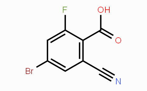CAS No. 1805584-10-4, 4-Bromo-2-cyano-6-fluorobenzoic acid