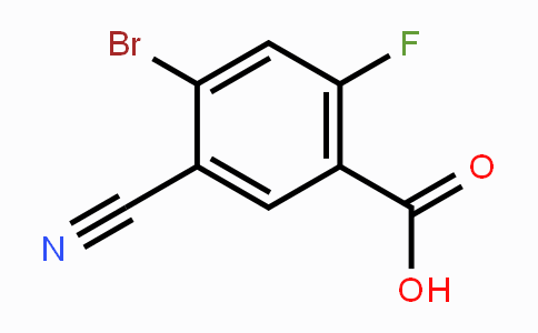 1807214-84-1 | 4-Bromo-5-cyano-2-fluorobenzoic acid