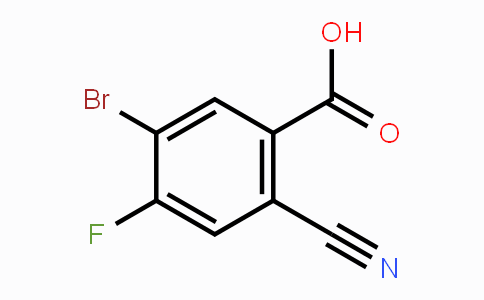 CAS No. 1805590-63-9, 5-Bromo-2-cyano-4-fluorobenzoic acid