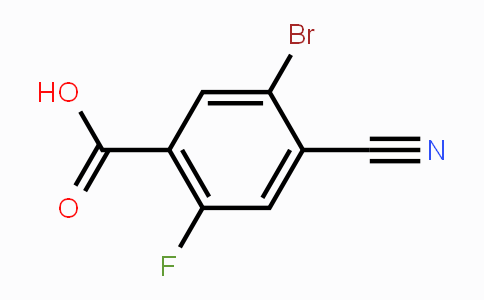 CAS No. 1805595-88-3, 5-Bromo-4-cyano-2-fluorobenzoic acid