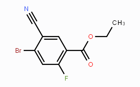 CAS No. 1805246-11-0, Ethyl 4-bromo-5-cyano-2-fluorobenzoate