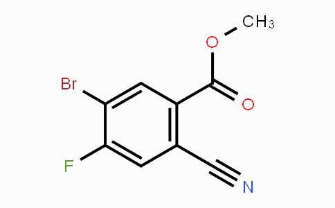 CAS No. 1805591-15-4, Methyl 5-bromo-2-cyano-4-fluorobenzoate