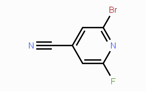 CAS No. 1804381-03-0, 2-Bromo-6-fluoroisonicotinonitrile