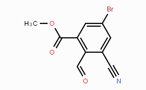 CAS No. 1805104-96-4, Methyl 5-bromo-3-cyano-2-formylbenzoate